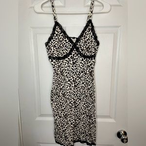 Wild Fable Cheetah print slip dress size medium